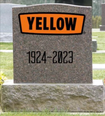 Yellow goes bankrupt in 2023